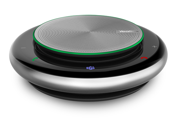 Yealink CP900 Portable Speakerphone Microsoft Teams USB/Bluetooth, High Quality Audio, On-the-Go and Meetings of up to 6 People USB/Lithium Battery