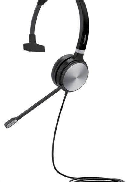 Yealink UHM361 Premium Wideband 3.5mm Mono Headset, For Yealink IP Phones, Controller Not Included, Unified Communication, High-Quality Audio