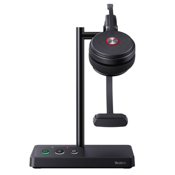 LAST STOCK Yealink WH62 Mono UC DECT Wireless Headset, Busylight On Headset, 2 Micro-USB Connection, Leather Ear Cushions (IPY-WH62-MONO-TEAMS alterna
