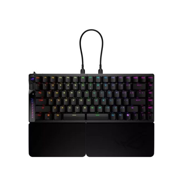 ASUS ROG FALCATA Gaming Keyboard Hot-Swappable ROG HFX V2 Magnetic Switches, ROG Hall Sensor ROG SpeedNova 8K wireless