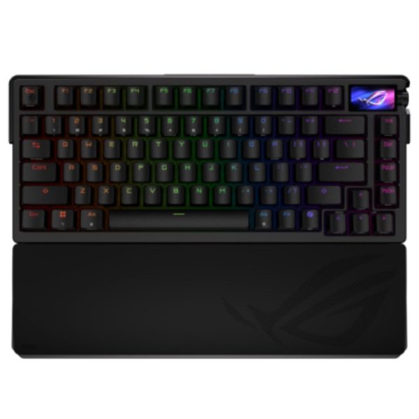 ASUS ROG Azoth Extreme Storm SWITCH, ROG NX Mechanical, Full-Color OLED Touchscreen, 8000Hz with ROG Polling Rate Booster, Bluetooth 5.1/2.4GHz/USB-C