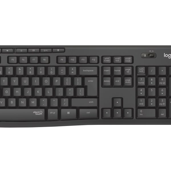 Logitech MK295 Wireless SILENT  KEYBOARD AND MOUSE COMBO, 2.4GHZ USB RECEIVER - 1YR WTY