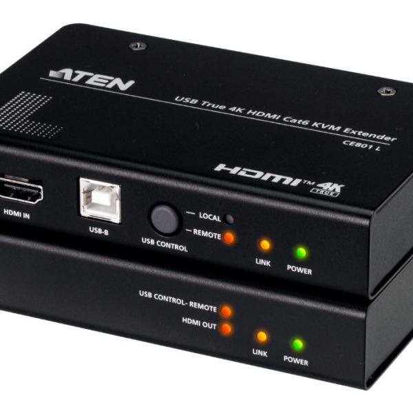 ATEN USB True 4K HDMI Cat 6 KVM Extender (4K @ 70 m)