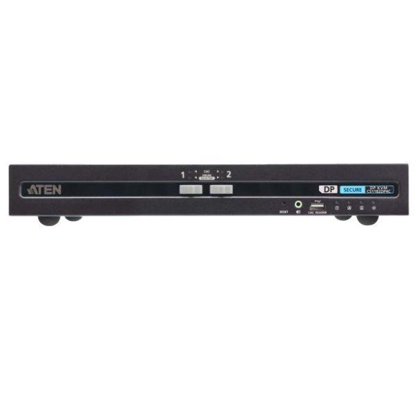 Aten 2-Port USB DisplayPort Secure KVM Switch with CAC (PSD PP v4.0 Compliant)