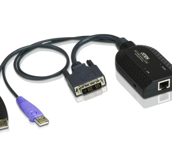 Aten KVM Cable Adapter with RJ45 to DVI, USB for KH, KL, KM and KN series