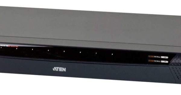 Aten 8 Port KVM Over IP, 1 local/1 remote user access. Support 1920x1200