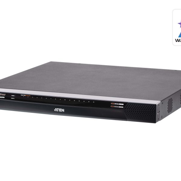 Aten 1-Local/2-Remote Access 16-Port Multi-Interface Cat 5 KVM over IP Switch