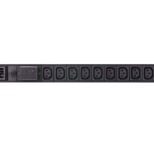Aten 10 Port 1U Basic PDU with Surge Protection, supports 10A with 10 IEC C13 outputs