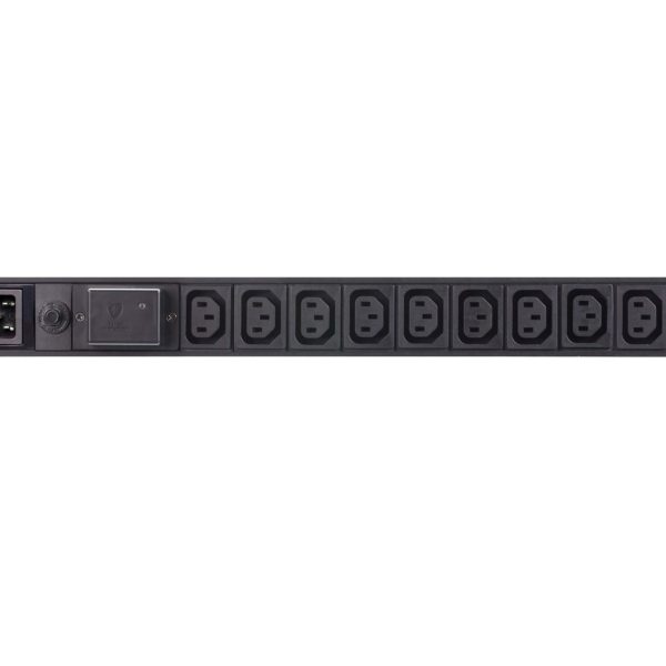 Aten 10 Port 1U Basic PDU with Surge Protection, supports 10A with 10 IEC C13 outputs