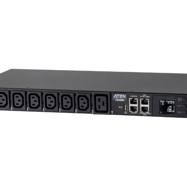 Aten 30A/32A 8-Outlet 1U Metered eco PDU