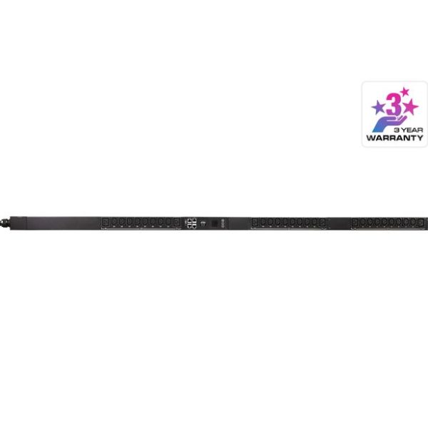 Aten 16A 30-Outlet 3-Phase Metered eco PDU with Dual Ethernet port supporting 1Gbps