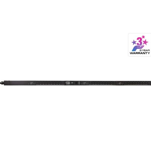 Aten 32A 30-Outlet 3-Phase Switched eco PDU with Dual Ethernet port supporting 1Gbps