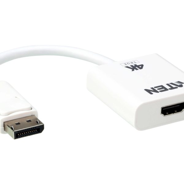 Aten VanCryst VC986B DisplayPort to True 4K HDMI Active Adapter. Supports Audio and AMD Eyefinity Technology for Multi-Screen setup