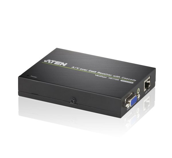 Aten A/V Over Cat 5 Receiver with Cascade for VS1204T/1208T. Cascade up to 10 level (LS)