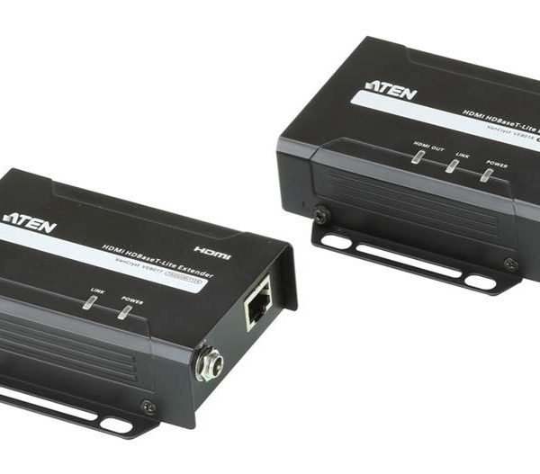 Aten HDMI HDBaseT-Lite Extender, supports 1080p @ 70m and 4096 x 2160 @ 30 HZ (4:4:4) @ 40m over Cat 6A