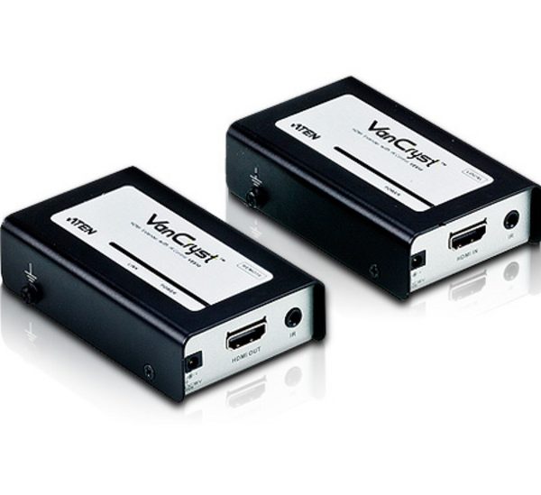 Aten VanCryst HDMI Over Cat5 Video Extender with Audio & IR Control - 1920x1200@60Hz or 60m Max