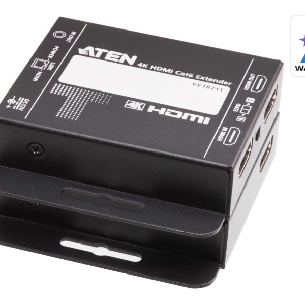 Aten 4K HDMI Cat6 Extender Kit with Power-Over-Cable Technology