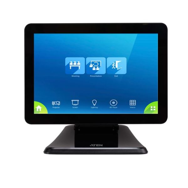 Aten VK330 10.1' Touch Panel, Capacitive multi-touch TFT-LCD Screen, Supports Power over Ethernet, Flexible installation
