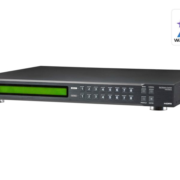 Aten 8 x 8 HDMI Matrix Switch with Scaler, Seamless Switching, FrameSync and Intuituve web GUI
