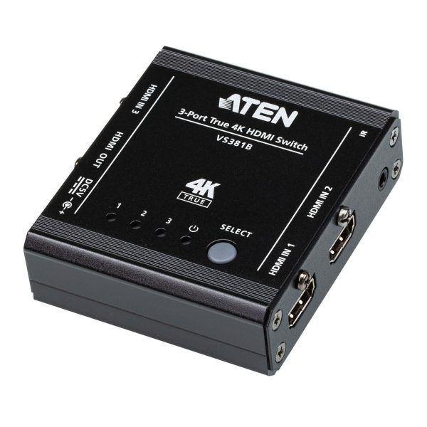 Aten 3-Port True 4K HDMI Switch