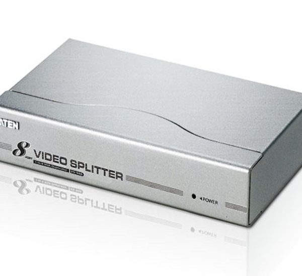 Aten Video Splitter 8 Port VGA Splitter 350Mhz, 1920x1440@60Hz, Cascadable to 3 levels (Up to 512 Outputs)