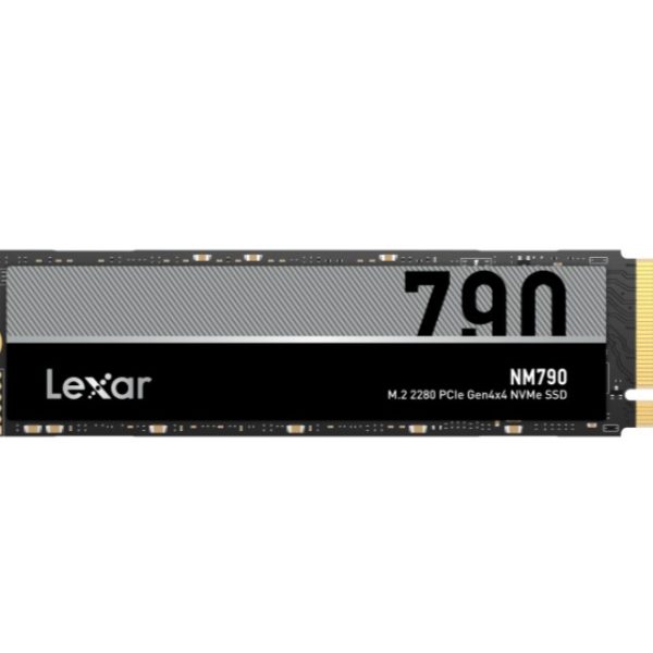 Lexar LNM790X512G-RNNNG Internal SSD 512GB M.2 2280 PCIe Gen 4x4 NVMe SSD up to 7400MB/s read, 6500MB/s write