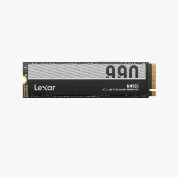 Lexar LNM990X002T-RNNNG Internal SSD 2TB PCIe G5x4 M.2 2280 up to 14000MB/s read, 10000MB/s write - 5 year limited warranty