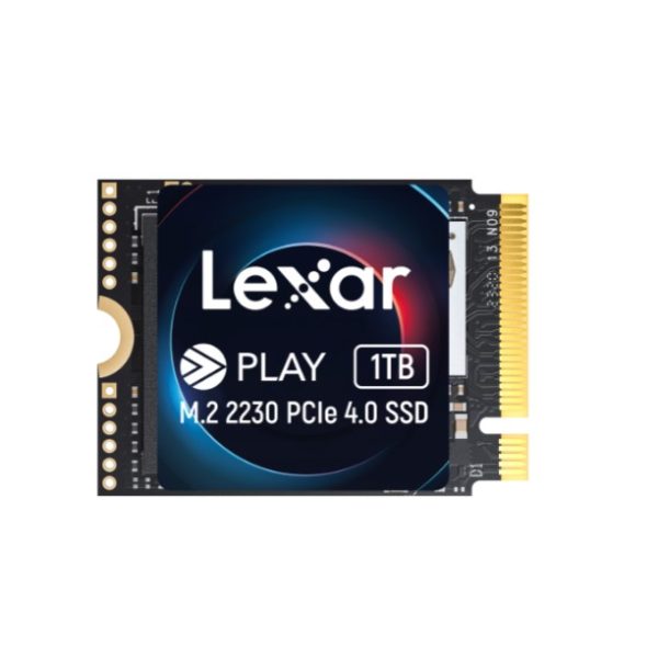 Lexar LNMPLAY002T-RNNNG Internal SSD Play 2TB M.2 2230 PCIe Gen 4x4 NVMe SSD up to 5200MB/s read, 4700MB/s write