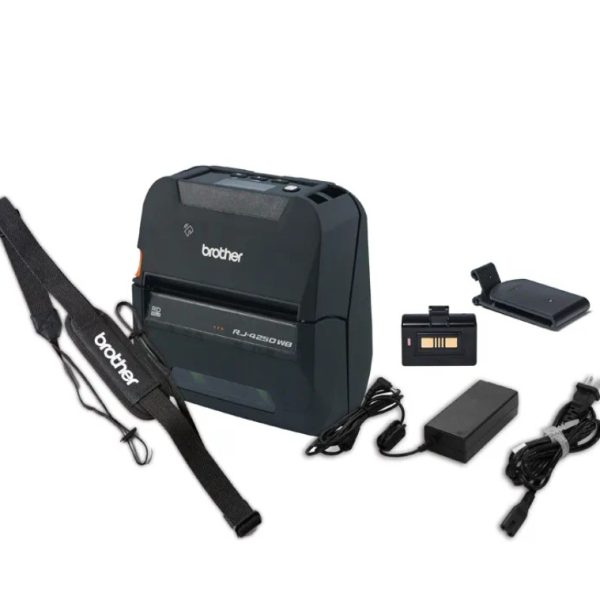 Brother RJ-4250WB +PA-BT-006 + PA-SS-4000 + PA-AD-600A + Receipt Roll