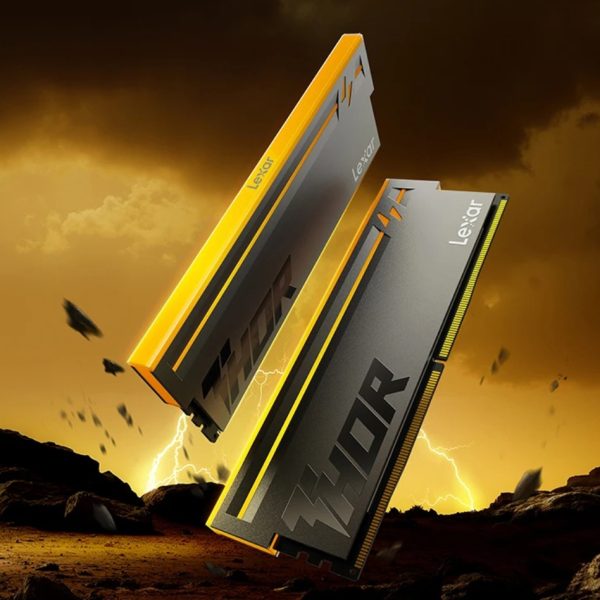 Lexar  LD5U64G60C40BV-RGD DDR5 UDIMM  64GB Kit (2 x 32GB) 6000 MT/s 1.35V CL40 THOR G2 OC HEATSINK BLACK INTEL XMP 3.0 & AMD EXPO