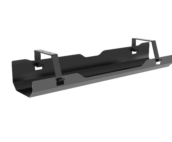 Brateck Under-Desk Cable Management Tray -  Dimensions:600x135x108mm - Black