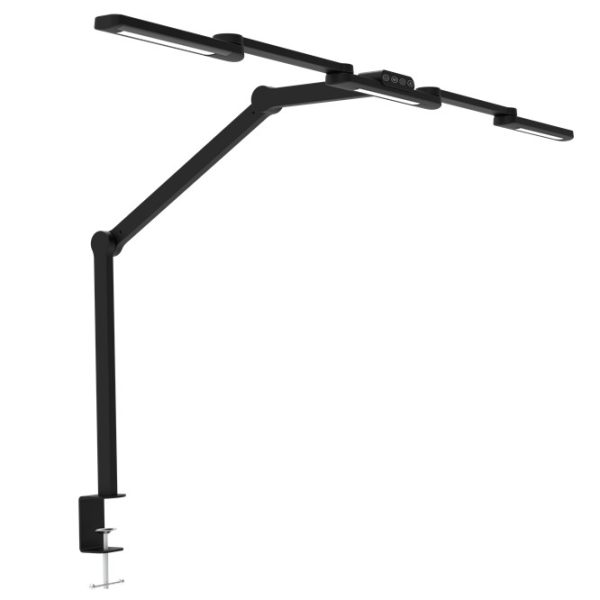 Brateck LDL20-3 LED Lamp BlackWattage: 24W, 943x1054x37mm, Number of Lights:  84 (LS)