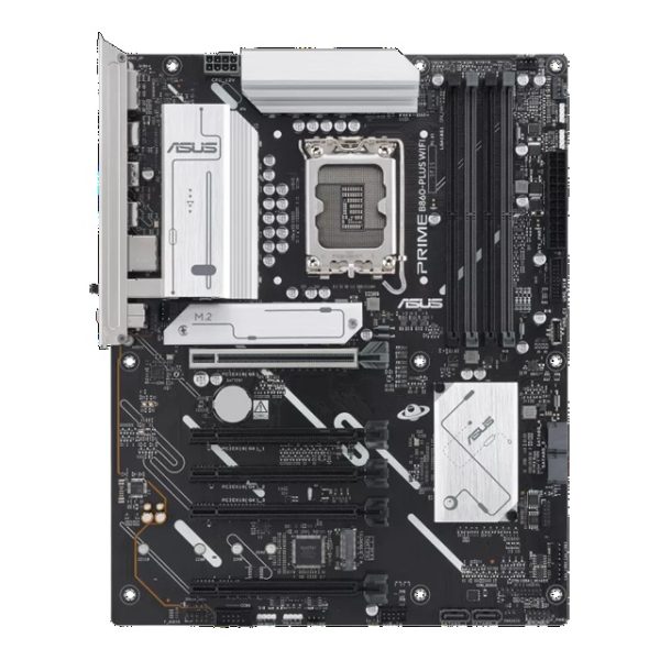 ASUS PRIME B860-PLUS WIFI-CSM ATX Motherboard, 2x M.2 slots, 4x SATA, WiFi 6E