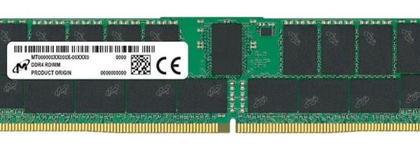Micron 32GB (1x32GB) DDR4 RDIMM 3200MHz CL22 2Rx4 ECC Registered Server Memory 3yr wty