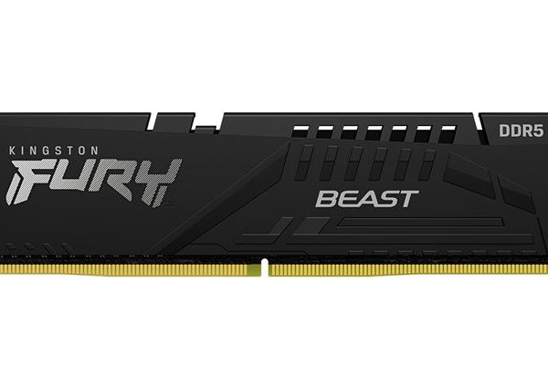 Kingston 16GB (1x16GB) DDR5 UDIMM 6000MHz CL36 FURY Beast Black EXPO Gaming PC Desktop Memory