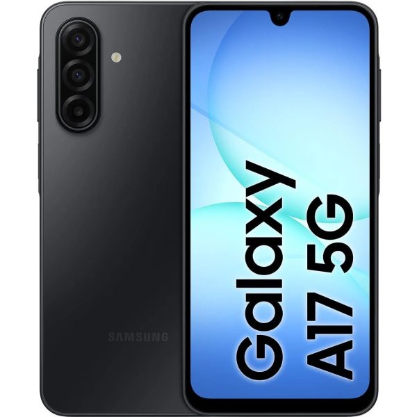 Samsung Galaxy A17 5G 128GB EE - Black *AU STOCK*, 6.7', Super AMOLED, 90Hz, 4GB/128GB, 50MP/13MP, Single SIM, 5000mAh, 3 Years Warranty