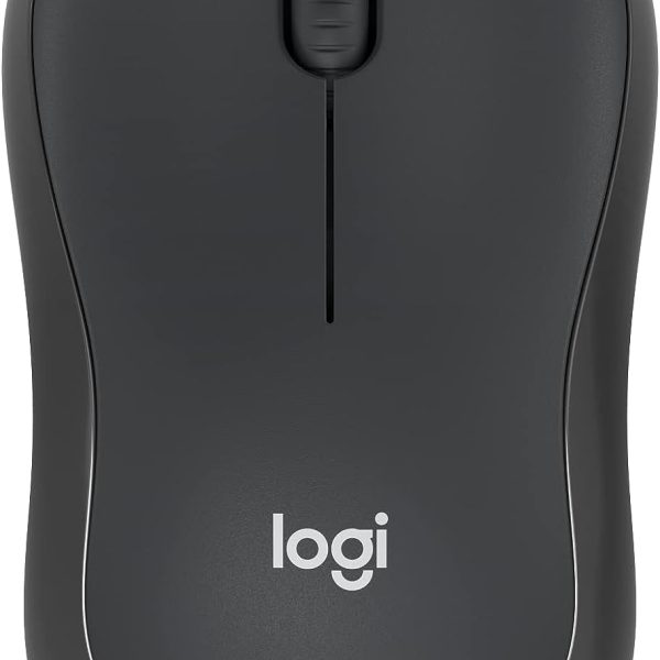 Logitech M240 SILENT Bluetooth Mouse Graphite -Reliable Bluetooth® mouse with comfortable shape and silent clicking -1-Year Limited Hardware Warranty