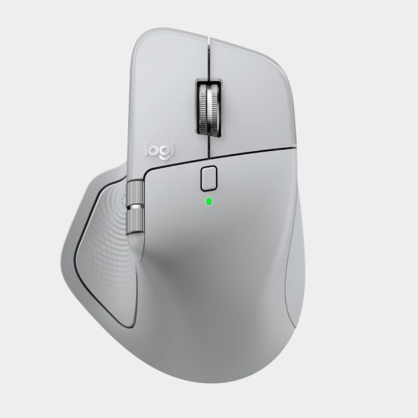 Logitech MX Master 4 Wireless Mouse - Pale Grey