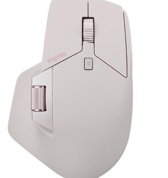 RAPOO MT760L Pink  Multi-mode Wireless Mouse -Switch between Bluetooth  5.0 and 2.4G -adjust DPI from 800 to 4000