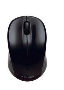 **ON SPECIAL** Verbatim GO Nano Black Mouse Wireless Optical, Ultra Compact, 3 Buttons, Nano Receiver