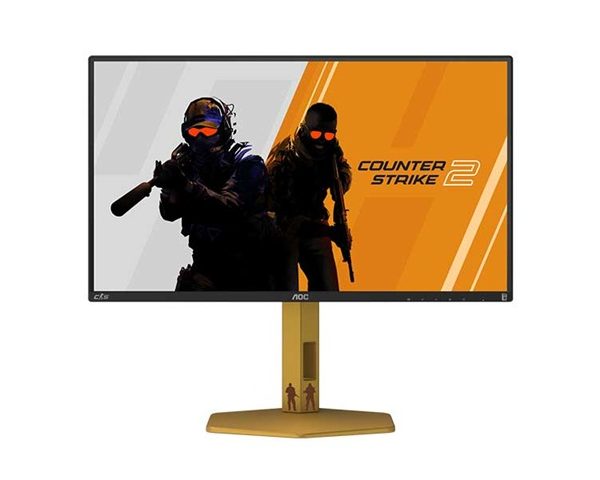 AOC 24.1' Fast TN panel,1920 × 1080 , 610Hz, 0.5ms, HDR400, Removable Ergonomic stand , G-sync Compatible Gaming Monitor ( LS)