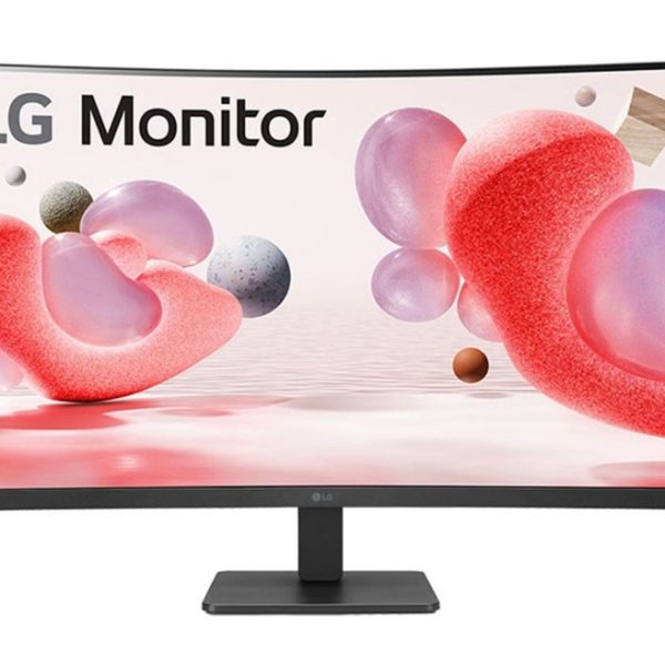 LG 31.5' 32BR50C-B 32' 1920 x1080 Curved FHD with 100Hz Refresh Rate 5 ms Response Time 3-Side Virtually Borderless Design AMD FreeSync Office Monitor