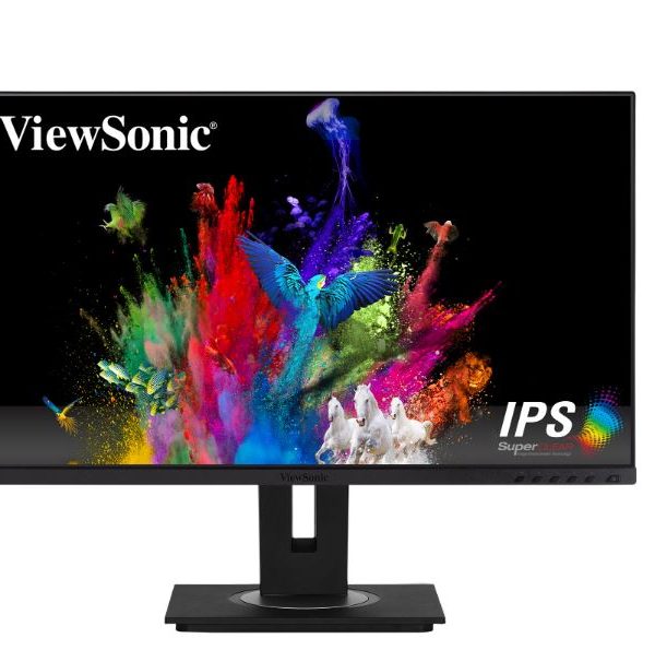 ViewSonic 24' FHD IPS, 75Hz, 250 Nits, 1000:1, USB‑C 60W, HDMI, DP In/Out, RJ45, USB Hub, HAS, Pivot, Swivel, Tilt, Speakers. 3YARW