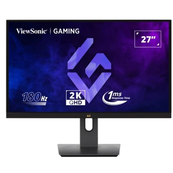 ViewSonic 27'  2560 x 1440 2K QHD 180hz 1ms AMD Freesync HDMI 2.0 x2 DisplayPort x 1 Gaming Monitor,3YARW