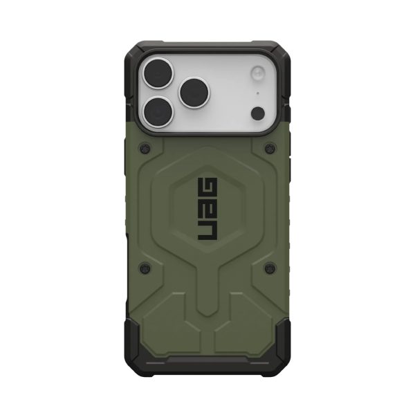 UAG Pathfinder MagSafe Apple iPhone 17 Pro/ iPhone 2026 (6.3') Rugged Case - Olive (114548117272), 18ft. Drop Protection (5.5M), 10 Years Warranty