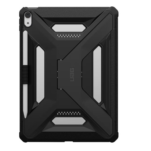 UAG Scout Plus Apple iPad Air (11') (7th Gen/6th Gen) Case - Black(124493114040), Slim, Soft-Touch, Built-in kickstand,Pencil Holder,1 Year Warranty
