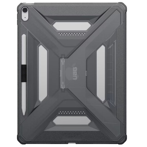 UAG Scout Plus Apple iPad Air (13') (2nd Gen/1st Gen) Case - Ash (124494113131), Slim, Soft-Touch, Built-in kickstand, Pencil Holder,1 Year Warranty