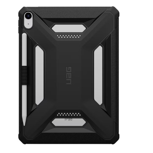 UAG Scout LT Apple iPad (11') (11th Gen) / (10.9') (10th Gen) Case - Black (124507114040), Slim, Pencil Holder, Secure Hold, 1 Year Warranty