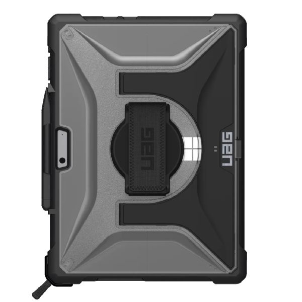 UAG Plasma Microsoft Surface Pro (13') (12th/ 11th/ 10th/ 9th/ 8th Edition) Hand & Shoulder Strap Rugged Case - Ice (324012114343), 10 Years Warranty