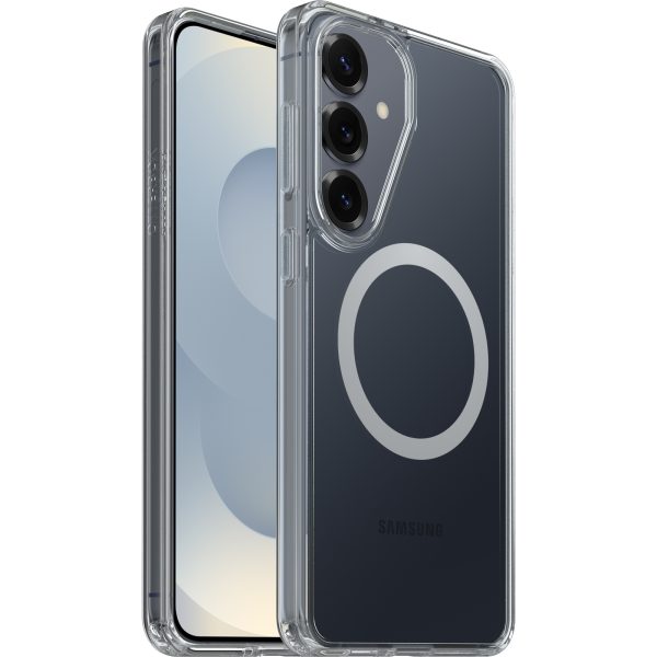 OtterBox Symmetry Clear Magnets Samsung Galaxy S26+ 5G (6.7') Case Clear -No Retail Packaging- (77-000005),DROP+ 3X Military Standard,7 Years Warranty